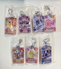 アイカツ！ だれでもアイドル活動アクリルチャーム3 7点セットのサムネイル