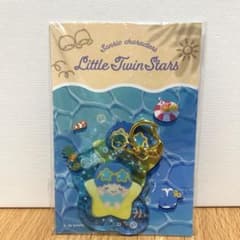 ぷかぷかアクリルキーホルダー　リトルツインスターズのサムネイル