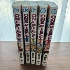 ONE PIECE 108〜112巻セット 尾田栄一郎 帯付き 初版 - メルカリ