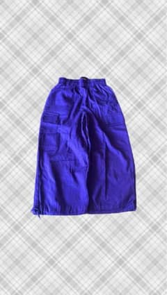 紫 ワイドカーゴパンツのサムネイル