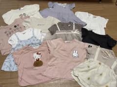 キッズ　女の子　まとめ売り　トップス　半袖　80〜90のサムネイル