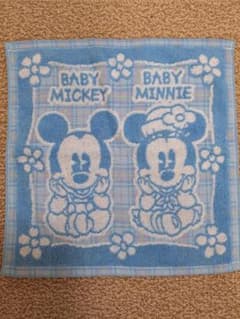 Disney Store 아기 미키 미니 타월 미사용품