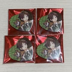 うらたぬき／浦島坂田船 2024 そらまふうらさか ハート缶バッジ4点