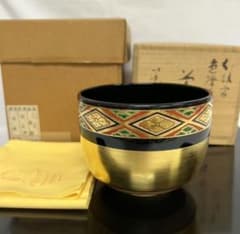 茶碗 『色絵花菱之図』 高橋道八 茶道具 - メルカリ