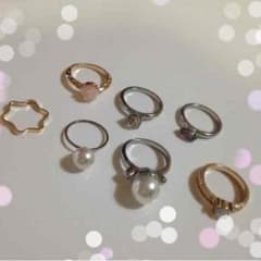 yum...様専用！27日までお取り置き♡アンビー、H&Mリング7点セットのサムネイル