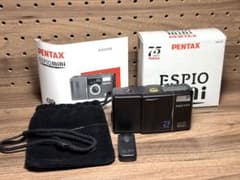 極美品PENTAX ESPIO mini ブラック 元箱 付属品 作例あり - メルカリ
