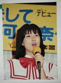 河合奈保子 超大判 B4相当 生写真 b - メルカリ