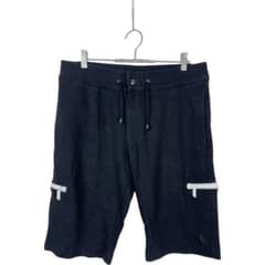● ダルタンボナパルトメンズ ブラック ハーフパンツ ショートパンツ