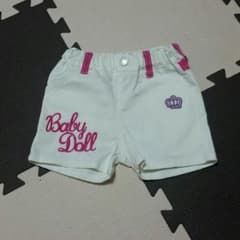 未使用！90センチ白パンツのサムネイル