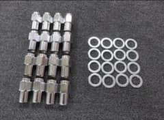 新品 12-1.5 12✕1.5ストレートナットワッ シャー 16個 トヨタのサムネイル