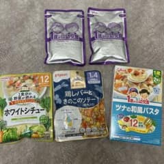 Wakodo pigeon gilco1歳からの幼児食など　6食　まとめ売りのサムネイル
