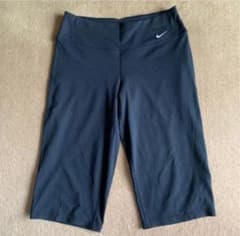 Nike Dri-FIT ネイビー ボトムス ハーフパンツ　レギンスMサイズ