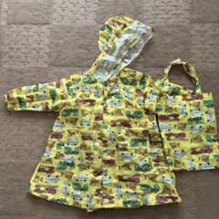 働く乗り物　レインコート　Sサイズのサムネイル