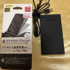 オウルテック　ワイヤレス充電器　　Owltech OWL-QI10W04-BKのサムネイル