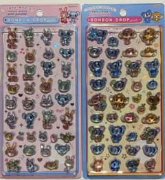 新作　正規品　ナルミヤキャラクターズ ボンボンドロップシール 2枚セットのサムネイル