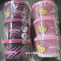 新品 日焼けキティ ヒョウ柄 ゼブラ柄 保存容器 ピンク アベイル