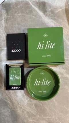 hi-liteオリジナルZippo 65周年 hi-lite灰皿 65周年 - メルカリ