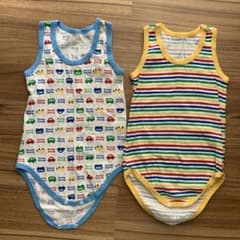 95サイズ　肌着ロンパースのサムネイル