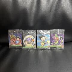 ドラゴンボール超戦士シールウエハース1 DAN DAN心惹かれてく4枚セットのサムネイル
