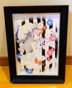 キャンバスアート （アンブレラ） いのまたむつみ 額縁付き キャンバスアート （アンブレラ） いのまたむつみ 額縁付き - メルカリ