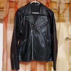ダブルレザージャケット　ライダースジャケットのサムネイル