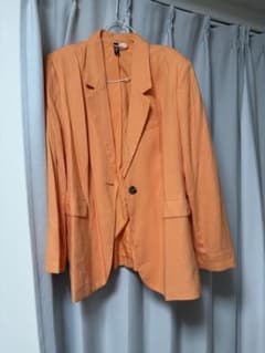 H&M オレンジ テーラードジャケットのサムネイル