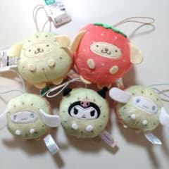 ☆サンリオ フルーツきぐるみマスコット セット☆のサムネイル