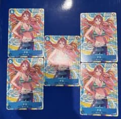 ワンピースカード 交流会プロモ ナミ プロモ P-112 5枚 - メルカリ