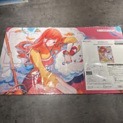 ナミ＆ゼウスプレイマット　バンダイカードゲームフェスタ限定ワンピースカードゲームのサムネイル