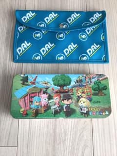 동물의 숲 캔 펜 케이스 참신 DAL 멀티 파우치