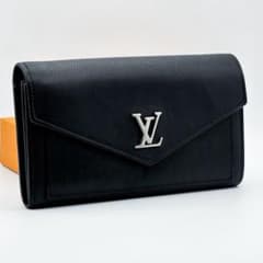 超美品】ルイヴィトン ポルトフォイユ マイロックミー 長財布 黒