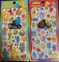 【正規品】プチドロップステッカー・セサミストリート（2種類セット）のサムネイル
