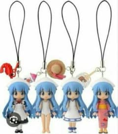 カプセルQ フロイライン カプセルおみくじ イカ娘編 ストラップ - メルカリ