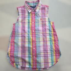 [美品]POLO RALPH LAUREN キッズ シャツ 6/120