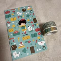 mizutama ノート マスキングテープ セットのサムネイル