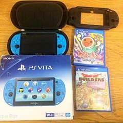 PSVita PCH-2000 アクアブルー  8G カセット付きのサムネイル