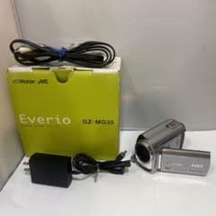 VIctor GZMG35 ビデオカメラ a4106 Victor Everio GZ-MG35 HDDビデオカメラ 動作確認済み - メルカリ
