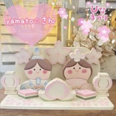 yamato⭐︎さん専用❤️ お雛様　トールペイント　ナチュラル雑貨　ひな祭りのサムネイル