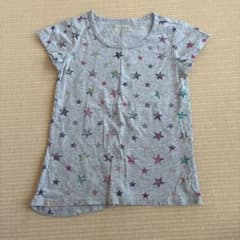 VIGOSS 半袖Tシャツ グレー 星柄 XS(5/6)のサムネイル