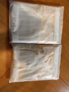 PUPO 日本製 半袖打ち合わせロンパース 60-70cm 2枚セットのサムネイル