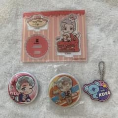 BT21 KOYA & TinyTAN RM 상품 8점 세트