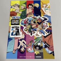 ONE PIECE 25주년 기념 스티커 세트 후반