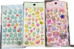ぷくぷくシール　3枚セットのサムネイル