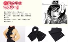 進撃の巨人 画集 FLY ミカサのマフラー 2点セット 進撃の巨人 ミカサのマフラー - メルカリ