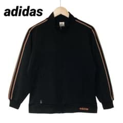 adidas ロゴ刺繍 レインボー スリーライン トラック ジャケット 美品