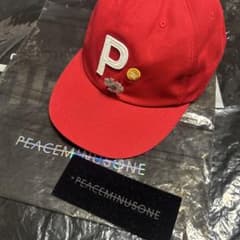 peaceminusone BALL CAP #1 RED - メルカリ