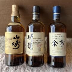 い*ん様 山崎12年、竹鶴、余市ウイスキーセット い*ん様 山崎12年、竹鶴、余市ウイスキーセット - メルカリ