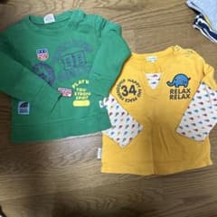 トレーナー２枚セット　90のサムネイル