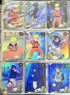 NARUTO ナルト レアカード KAYOU 海外公式品　ナルト/サスケ中心のサムネイル