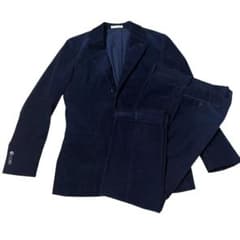 【ほぼ未使用】エトネ ETONNE セットアップ コーデュロイ ネイビー